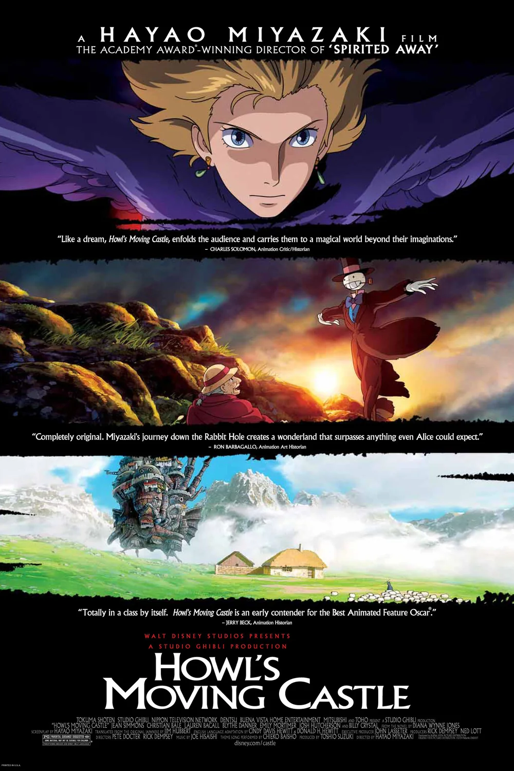 پوستر فیلم Howls Moving Castle